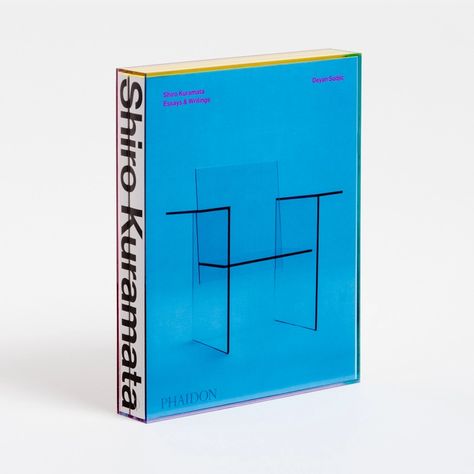 Shiro Kuramata | Design | Phaidon Store Shiro Kuramata, Hella Jongerius, Industrial Design Portfolio, Portfolio Covers, Expanded Metal, Metal Mesh, Design Museum, Acrylic Box, Book Binding