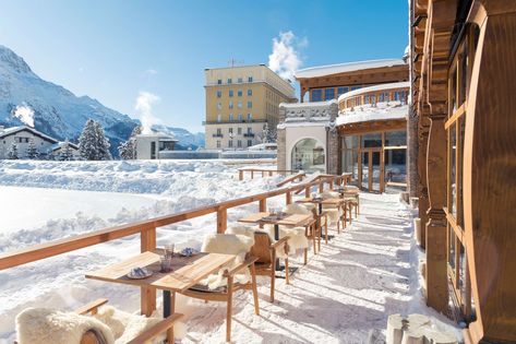 Kulm Hotel St. Moritz | Virtuoso Alpine Hotel, Alpine Chic, Winter Dream, European Cuisine, St Moritz, Wellness Spa, Skis, Country Club, Breathtaking Views