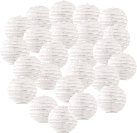 White Round Paper Lanterns, JRing 4" White Chinese Japanese Mini Paper Ball Lanterns for Weddings, Parties & Home Decor (24Pack) - Amazon.com Lanterns For Weddings, Paper Ball, Hanging Paper Lanterns, Round Paper Lanterns, Sky Lanterns, White Lanterns, Paper Balls, Small Lanterns, Wedding Lanterns