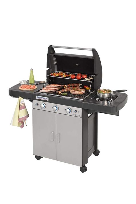 BBQ Burner Gas Barbecue Grill, Cleaning System, Gas Bbq, Barbecue Grill, Kitchen Cart, Gas Grill, Easy Cleaning, Cast Iron, Grilling