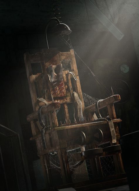 Electric Chair Execution, Old Sparky, Emma Watson Pics, Electric Chair, Creepy Core, Dreamcore Weirdcore, Game Props, Substance Painter, Horror House