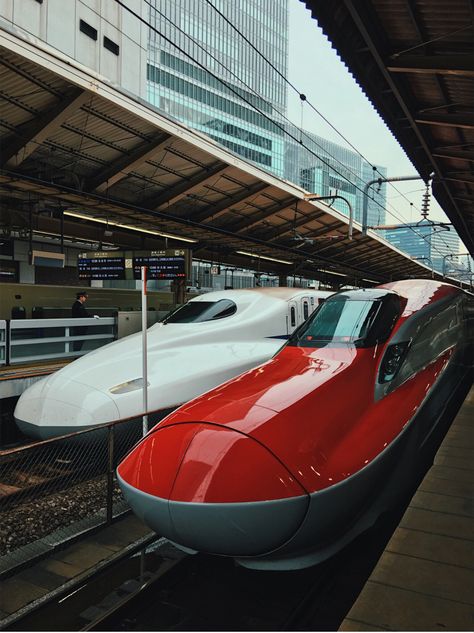 Shinkansen Aesthetic, Chiyoda Tokyo, Japan Train, Nature Home, Bullet Train, Travel Japan, Narita, Aesthetic Nature, Japan Aesthetic