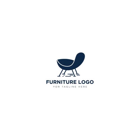 Furniture Logo Design With Chair Sofa Modern Logo Comfort Logo Design, Sofa Logo Design, Furniture Shop Logo, Chair Logo Design, Furniture Logo Design Ideas, Sofa Logo, Couch Logo, Logo Home Decor, Logo Architecture