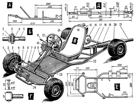 planos de carros a pedales pdf go kart Go Kart Chassis, Go Kart Designs, Go Kart Frame Plans, Build A Go Kart, Go Kart Frame, Homemade Go Kart, Kart Cross, Go Kart Plans, Kart Parts