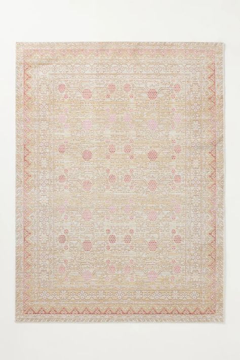 Woven Isabella Rug | Anthropologie Cozy Elegant Bedroom, Playroom Sunroom, Creative Workspace Inspiration, Appartement Decor, Poppy Rug, Kylie Bedroom, Area Rug Placement, Scalloped Rug, Nursery Mood Board