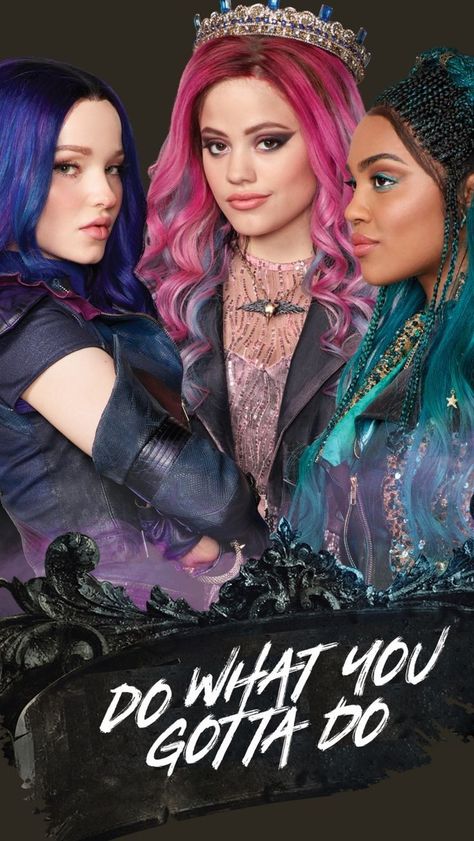 Uma Descendants, Ed Wallpaper, Evie Descendants, Mal Descendants, Disney Descendants Movie, Cheyenne Jackson, Descendants Party, Grand Prince, Sarah Jeffery