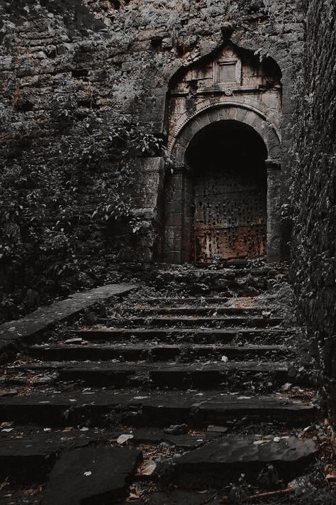 Crumbling Castle Aesthetic, Creepy Island, Minecraft Cathedral, Crumbling Castle, The Cruel Prince Book, Angles Photography, Shadows Aesthetic, Light Bearer, Ancient Vampire