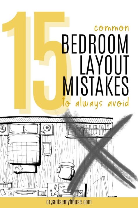 Are you tired of walking into your bedroom and feeling like something's off? Discovering the secrets to a perfect sanctuary will be easy if you avoid these 15 common bedroom layout mistakes. Which are you making now? Sitting Rooms In Bedrooms, 14x17 Bedroom Layout, Bed Next To Door Layout, Couch In Master Room, Sitting Room In Bedroom Ideas, Bedroom With Sitting Area Layout, Sitting Area Bedroom Master Suite Ideas, Bedroom Layout With Couch, Small Sitting Area In Bedroom