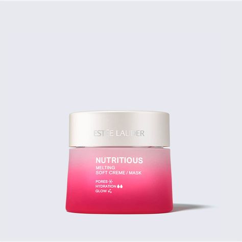 Nutritious Melting Soft Creme/Mask Moisturizer | Estée Lauder Official Site Estee Lauder Nutritious, Red Algae, Skin Science, Oil Skin Care, Minimize Pores, Estée Lauder, Foam Cleanser, Beauty Product, Makeup Kit