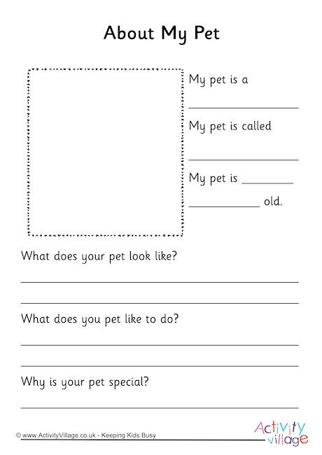 My Pets Worksheets For Kids, Pets Worksheets Preschool, Literacy Worksheets Preschool, Pet Worksheet, Pets Worksheet, Teacher Welcome Letters, Elementary Worksheets, Questions To Answer, Pet Theme