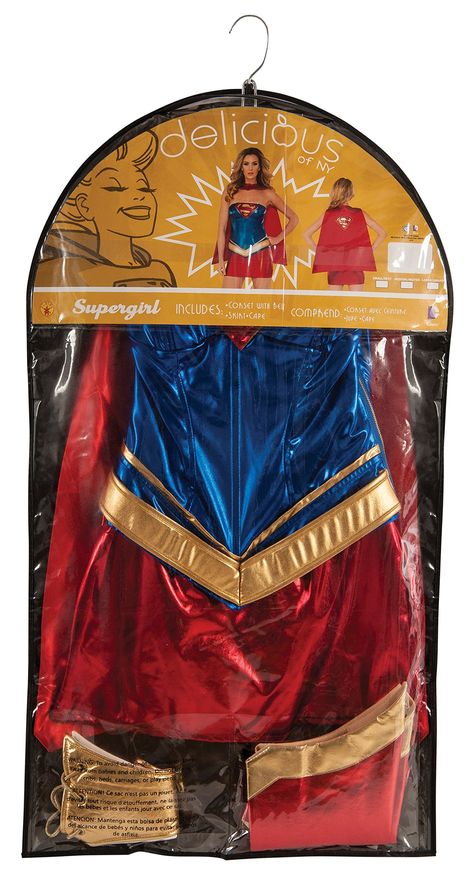 DC Comics Supergirl Deluxe Costume Multi Large >>> Be sure to have a look at this remarkable item. (This is an affiliate link). #halloweencostumesforwomen Super Girl Costume Woman, Supergirl Costume Diy, Supergirl Halloween Costume, Supergirl Costume, Super Girl, Disney Costumes, Halloween Costumes For Girls, Halloween Costumes Women, Costumes For Women