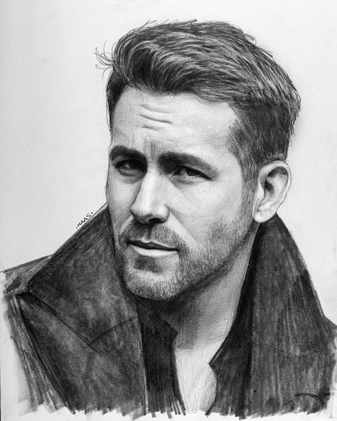 Favourite Ryan Reynolds Movie?  I did this drawing of @VanCityReynolds on white, for a change - even though i do a lot of commissions on… Ryan Reynolds Movies, Prison Drawings, Creative Department, Pencil Portrait Drawing, Best Tattoo Ideas, Art Photography Portrait, Celebrity Drawings, Portrait Sketches, Sketch Painting