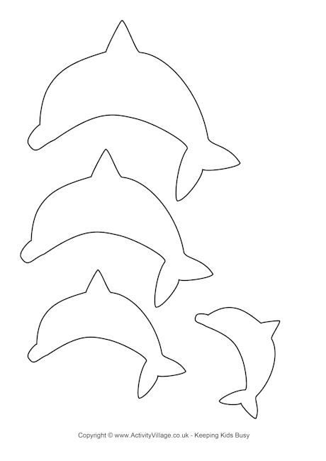 Dolphin Craft Preschool Art Projects, Dolphin Art For Kids, Dolphin Template Free Printable, Dolphin Ornaments Diy, Dolphin Activities For Kids, Dolphin Template, Diy Dolphin, Dolphin Crafts, Lisa Frank Birthday