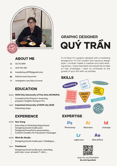 2021 CV/Resume on Behance Website Resume Design, Graphic Artist Resume, Illustrator Resume Design, Aesthetic Cv Graphic Design, Cv For Designers, Cv Designer Graphic, Graphic Design Resume Creative, Resume For Graphic Designer, Resume Graphic Design