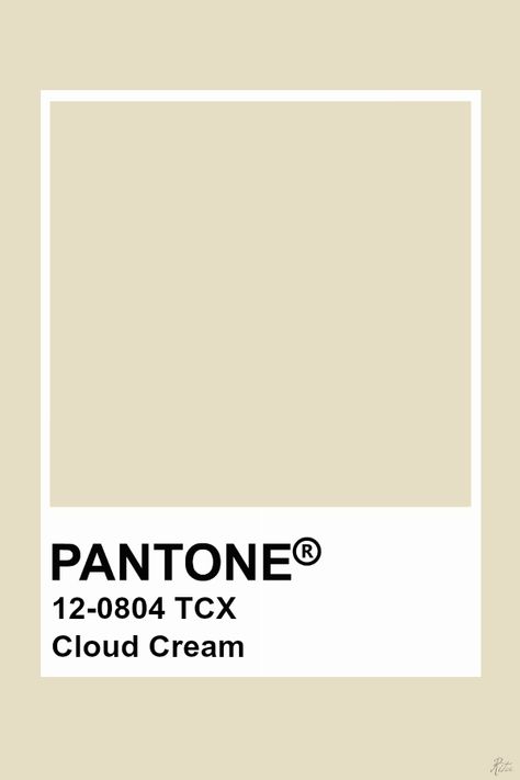 Pantone Cloud Cream Beige Pantone, White Pantone, Pantone Tcx, Pantone Swatches, Pantone 2020, Pantone Palette, White Asparagus, Pantone Colour Palettes, Pantone Colors