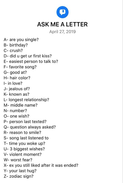 Ask Me Something Questions, Pick A Letter Questions, Ask Me A Letter Game Instagram, Nice Questions To Ask, Ways To Keep A Conversation Going Over Text, A B C Expose Me Questions, Games To Play With Ur Crush, Covo Starters With Boys, Questions About Crush