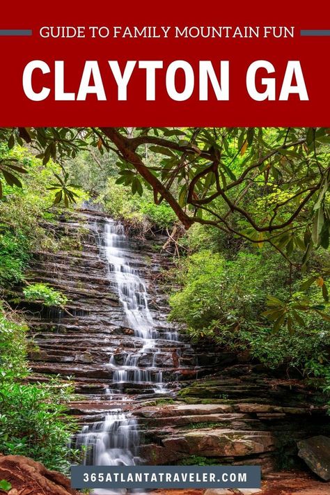 Clayton GA sits in Rabun County in the beautiful North Georgia Mountains. It’s moments from the North Carolina border…and a world away. You’ll find eclectic shops, waterfalls, great Southern food and so much more. We’ve got the scoop on how to spend your vacation – and where to stay! Clayton Ga, Rabun County Georgia, Fort Mountain State Park Georgia, Clayton Georgia, Northern Georgia Mountains, Ft Bragg North Carolina, North Georgia Hiking, Stone Mountain Georgia, Helen Georgia