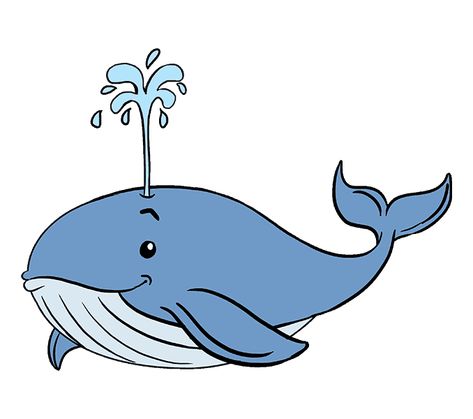 How to Draw a Whale in a Few Easy Steps | Easy Drawing Guides Whale Cartoon Drawing, Blue Whale Drawing, Draw A Whale, Whale Sketch, Whale Pictures, Whale Fish, Whale Drawing, Cartoon Whale, Elephant Coloring Page