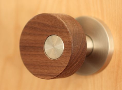 Mid Century Modern Interior Doors, Modern Door Knobs, Entrance Door Handle, Wooden Door Handle, Mid Century Modern Door, Modern Interior Door, Interior Door Knobs, Door Handles Modern, Hockey Pucks