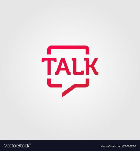 Talk logo square symbol icon design vector image Talk Logo Design, Hashtag Logo, News Icon, Talk Logo, Coaching Logo, Communication Icon, Communication Logo, Youtube Channel Ideas, Square Logo