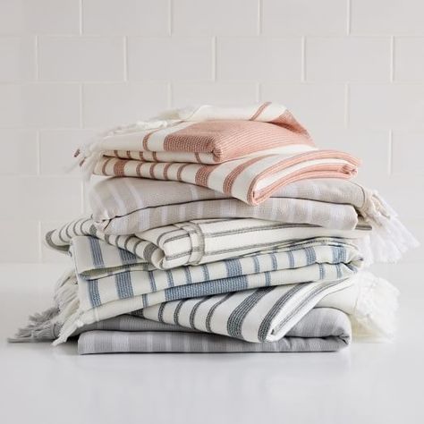 All Bath Linens | West Elm West Elm Bathroom, Linen Decor, Kids Hooded Towels, Towel Weaving, Bath Wrap, Hanger Design, Organic Cotton Yarn, Everyday Moments, Joanna Gaines