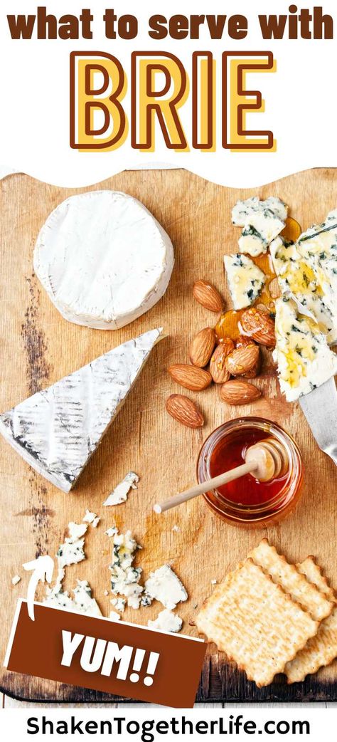 What To Serve With Brie, Impressive Appetizers, No Cook Appetizers, Gourmet Cheese, French Cheese, Pastry Shells, Brie Cheese, Unique Desserts, Fig Jam