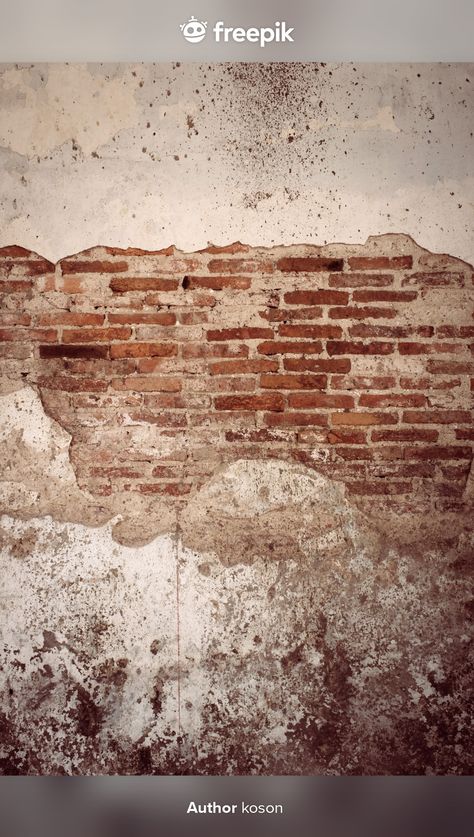 Old House Background For Editing, Grunge Brick Wall, Cracked Brick Wall, Painting Concrete Walls, Vintage Brick Wall, Painted Brick Wall, Design Methodology, Picture Edits, Concrete Wall Texture