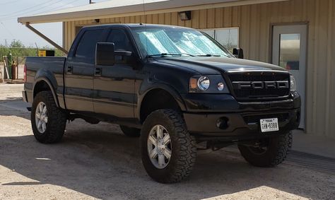 2005 Ford F150 Custom, 2005 Ford F150 Lifted, Squatted Tahoe, 05 F150, 2005 F150, F150 Build, Ford F150 Lifted, Ford F150 Accessories, F150 Lifted