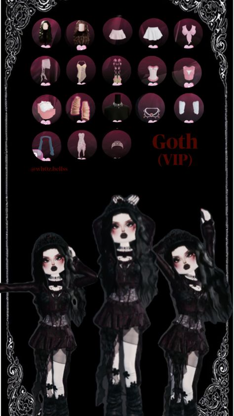 Dress to impress 1st place goth outfit Fancy Dress Code, Gothic Outfit, Butterfly Eyes, Goth Dress, Anime Dancer, Butterfly Dress, Outfit Dress, Gothic Dress, Roblox Roblox