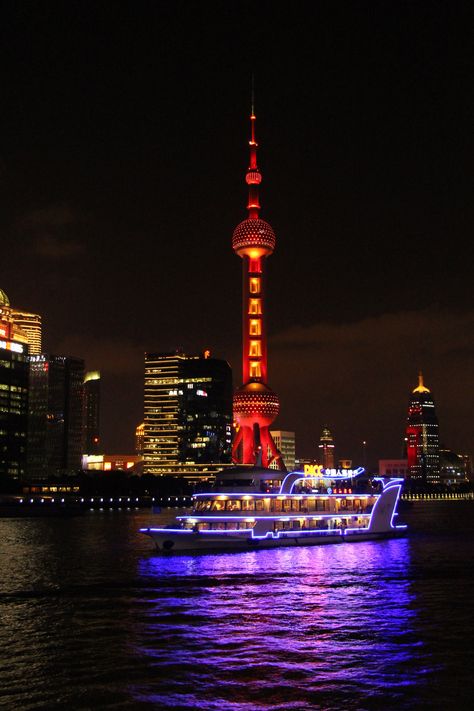 https://flic.kr/p/21n3vEy | Shanghai at night | The beautiful Oriental Pearl on the Pudong at night . Shanghai Night Aesthetic, Shanghai At Night, Shanghai Night, Shanghai Skyline, China City, Birthday Trip, 22nd Birthday, Night Photos, Dream City