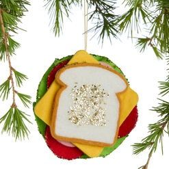 Fabric Sandwich Ornament Christmas Crafts Ornaments, Christmas World, All Christmas, Christmas Shop, World Market, Holiday Decorations, Christmas Shopping, Holiday Fun, Christmas Holidays