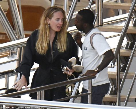 Adele Outfits Style, Adele Fashion, Rich Paul, Adele And Rich Paul Kiss, Adele And Rich Paul, Adele Boyfriend, Adele Singer, Adele Pictures, Adele Style