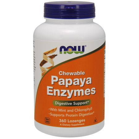 Now Papaya Enzyme Chewable 360 Tabs Papaya Enzyme Benefits, Papaya Enzyme, Papaya Fruits, Turmeric Curcumin, Colon Cleanse, Now Foods, Digestive Enzymes, Vitamins & Supplements, Calorie Diet