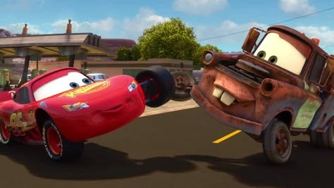 Mater And Mcqueen, Lightning Mcqueen And Sally, Motocross Tattoo, Mcqueen And Sally, Mcqueen And Mater, Disney Infinity Figures, Cars The Movie, Disney Cars Wallpaper, Flash Mcqueen