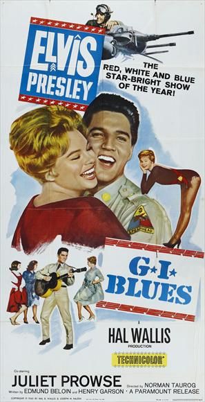 Elvis Movie Poster - G.I.Blues - 1960 Old Movie Poster, Elvis Presley Movies, Old Movie Posters, Old Movie, Elvis Movies, Film Posters Vintage, I Love Cinema, Classic Movie Posters, Cinema Posters