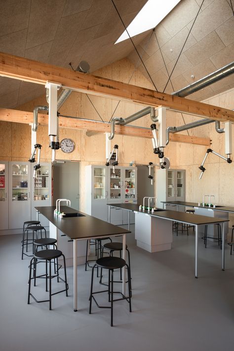 Ply Ceiling, Acoustics Design, Perfect Classroom, Henning Larsen, Base Building, Wooden Buildings, Acoustic Wall Panels, Acoustic Wall, Classroom Environment