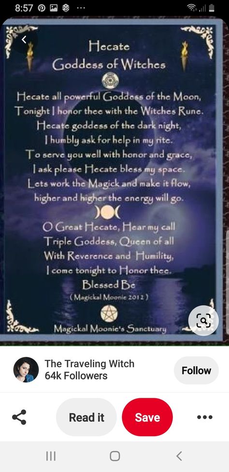 Hecate Dark Moon Ritual, Hekate New Moon Ritual, Hekate Full Moon Ritual, Herbs For Hecate, Hecate Full Moon Ritual, Witch Prayers, Hekate Goddess, Green Witchery, Goddess Hekate