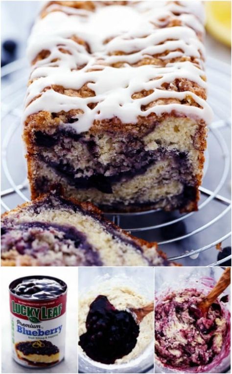 20 Delicious And Frugal Christmas Gift Ideas With Mini Bread Loaves Pie Filling Desserts, Mini Bread Loaves, Canned Blueberries, Pie Filling Recipes, Blueberry Pie Filling, Christmas Bread, The Recipe Critic, Recipe Critic, Blueberry Desserts