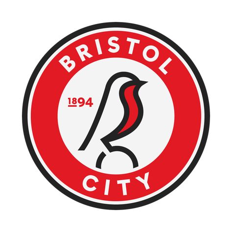 Free download Bristol City FC logo Australian Rainforest, Bristol City Fc, Football Crest, Football Badge, Football Logos, Crest Design, Sport Branding, English Football League, Team Badge