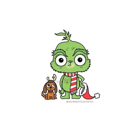 Doodlebot 🤖💕 on Instagram: "“It could be his head wasn't screwed on just right. It could be, perhaps his shoes were too tight. But I think that the most likely reason of all. May have been that his heart was two sizes too small.” No #toy for todays #doodleadaydec as the Grinch has stolen them all, sorry @ellolovey 💚 #thegrinch #thegrinchwhostolechristmas #thegrinchedit #doodle #cutegrinch #drseussquotes #illustration #illustrationartists" The Grinch Whos, Grinch Drawing, Grinch Heart, Xmas Drawing, Dr Seuss Quotes, Bah Humbug, Seasons Art, Book Art Diy, Christmas Drawing