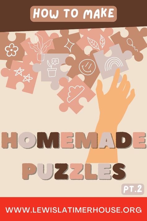 How to make homemade puzzles Homemade Puzzle, Lewis Latimer, Steam Activity, Steam Projects, Make Your Own Puzzle, Blog Post Titles, Steam Activities, Activity For Kids, Find Joy