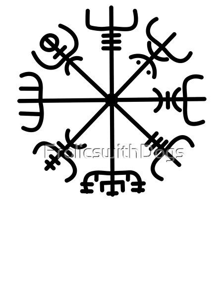 VEGVISIR Nordic sign post compass wayfinder Nordic Compass, Stripe Tattoo, Circle Tattoos, Nordic Vikings, Sign Post, Mask For Kids, I Tattoo, Photographic Prints, Compass