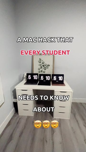 Student life 101 on Instagram: "Loved collabing with @apple for this hack!🥰🫶🏻 #macbookair" Iphone Computer, Ivy Rose, Study Apps, Computer Hacks, November 23, Service Animal, Teacher Tools, Student Life, Macbook Air