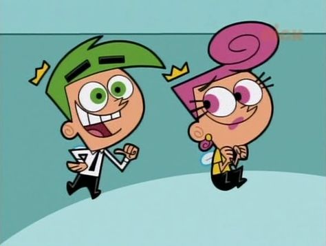 That's Cosmo and Wanda - #FairlyOddParents #TheFairlyOddParents! on #Nickelodeon and #YTV Wanda Fairly Odd Parents, Cosmo And Wanda Costume, Cosmo Wanda, Halloween Parejas, Cosmo And Wanda, Timmy Turner, The Fairly Oddparents, Fairly Odd Parents, Odd Parents