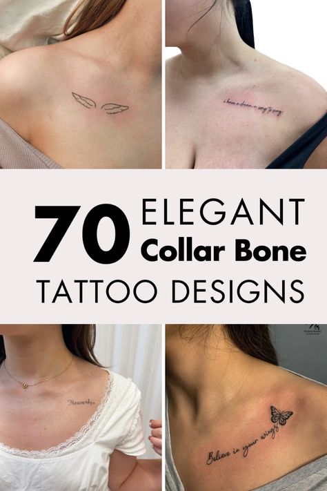 Leave a lasting impression with collar bone tattoo designs that embody timeless beauty. Follow for more tattoo inspiration and ideas!
#ElegantCollarBoneTattooDesigns #LastingImpressions #TimelessBeauty #TattooInspiration
Discover additional tattoo designs, meanings, and expressions of enduring elegance on our website! Collar Bone Tattoo For Women Minimalist, Dainty Collarbone Tattoos For Women, Collarbone Tattoo Female, Collar Bone Tattoo Designs, Collarbone Tattoos For Women, Under Collar Bone Tattoos, Collar Bone Tattoo Quotes, Adorable Tattoos, Collar Tattoo