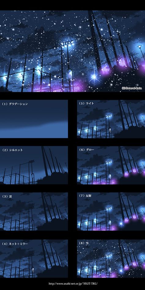 Anime Backgrounds Tutorial, Backgrounds Tutorial, الفن الرقمي, Concept Art Tutorial, Digital Painting Techniques, Výtvarné Reference, Digital Art Beginner, Anime Backgrounds, Background Drawing