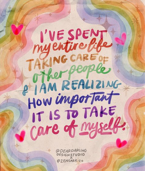 What I learned in therapy this week with my @zencare.co therapist! This week was all about self love, self acceptance and setting boundaries. Sometimes I need help realizing that this is MY LIFE and I get to choose how it goes. I’ve spent my entire life taking care of other people, and in this healing journey I’ve realized how important it is to take care of myself. If you need a therapist please check out my Zencare you know what, in my BEE EYE OH. I started going to therapy with a therapi... Learning To Take Care Of Myself, Going To Therapy Quotes, Happy Hippie Quotes, Therapist Quotes, Take Care Of Myself, Hippie Quotes, Tough Girl Quotes, Therapy Quotes, Happy Hippie