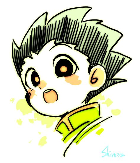 Gon Freecs Hunter x Hunter Anime Pfp Hunter X Hunter, Hunter X Hunter Halloween, Pfp Hunter X Hunter, Funny Anime Pfp, Gon Freecss, Hxh Characters, Baby Squirrel, Hunter Anime, Chibi Drawings