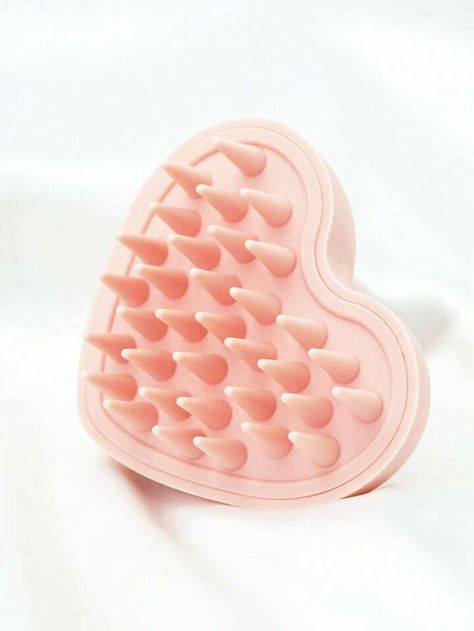 Free Returns ✓ Free Shipping✓. Heart Design Shampoo Massage Brush, 1pc Silicone Hair Comb For All Hair Types- undefined at SHEIN. Shampoo Massage Brush, Scalp Brush, Scalp Brushing, Hair Care Tools, Scalp Massager, Massage Brush, Hair Massage, Shampoo Brush, Solid Shampoo