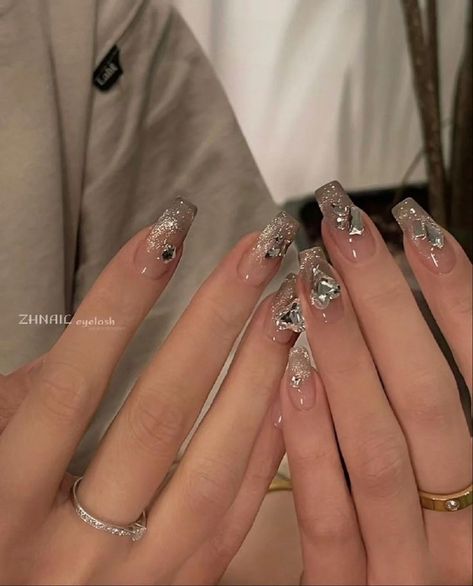 Summer 2023 Nail Trends, 2023 Nail, Sunny Disposition, Dresses Linen, Asian Nails, Hippie Nails, Punk Nails, Grunge Nails, Pretty Gel Nails